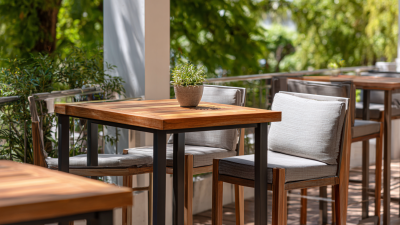 How to Select a Premium Manufacturer for the Best Outdoor Tables: Key Insights and Data-Driven Tips