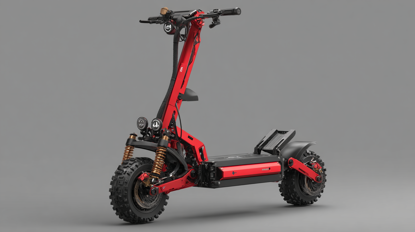 Unleashing Power with the Best Electric Scooter Dual Motor Featuring 2000 Watts Peak Performance