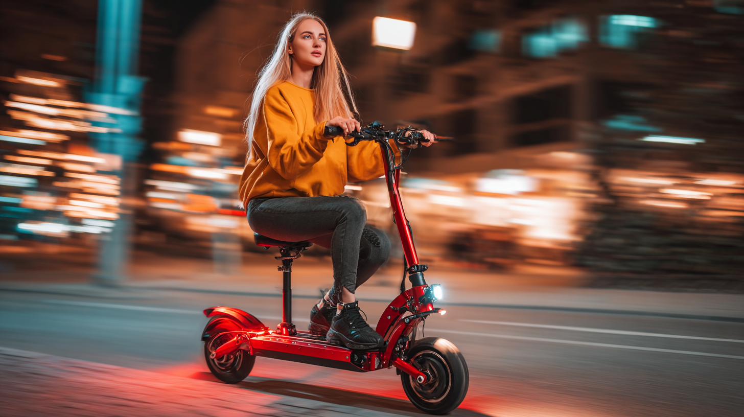 Unleashing Power with the Best Electric Scooter Dual Motor Featuring 2000 Watts Peak Performance