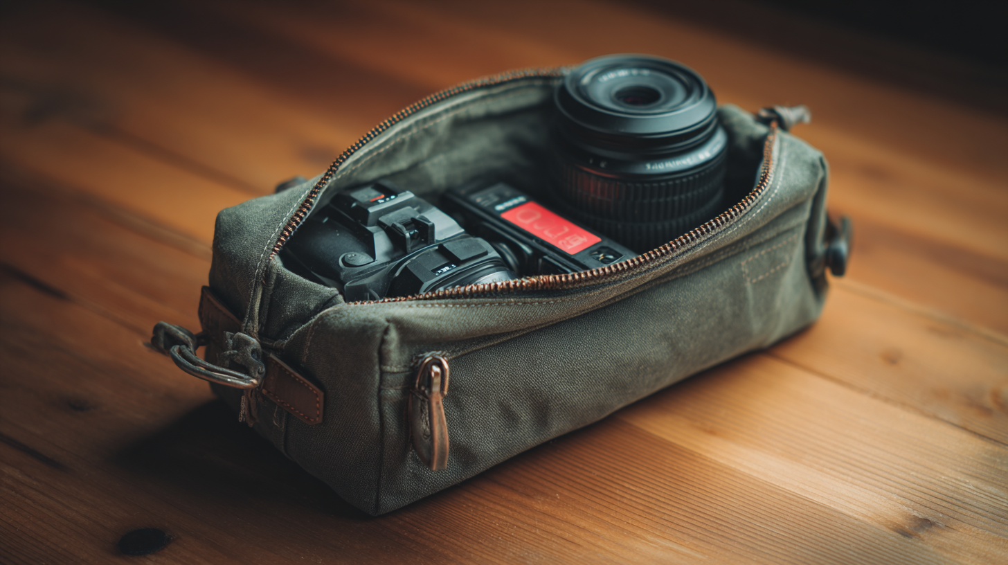 Advantages of Using the Best Camera Equipment Pouch for Photographers