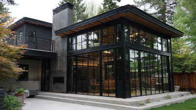 Innovative Solutions for Stylish Modern Black Windows for Your Home Exterior