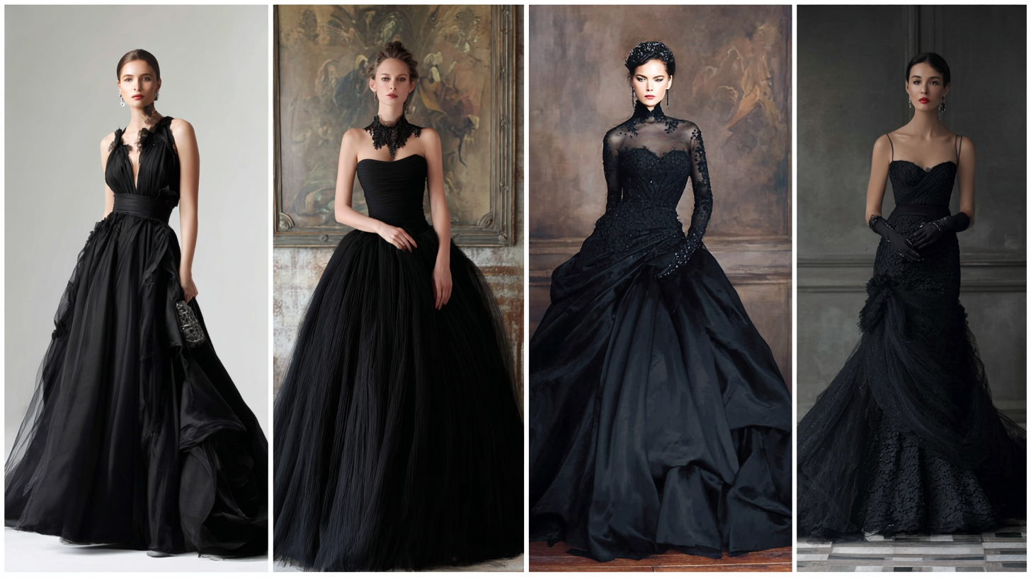 What Makes the Best Black Wedding Gowns a Unique Choice for Modern Brides?