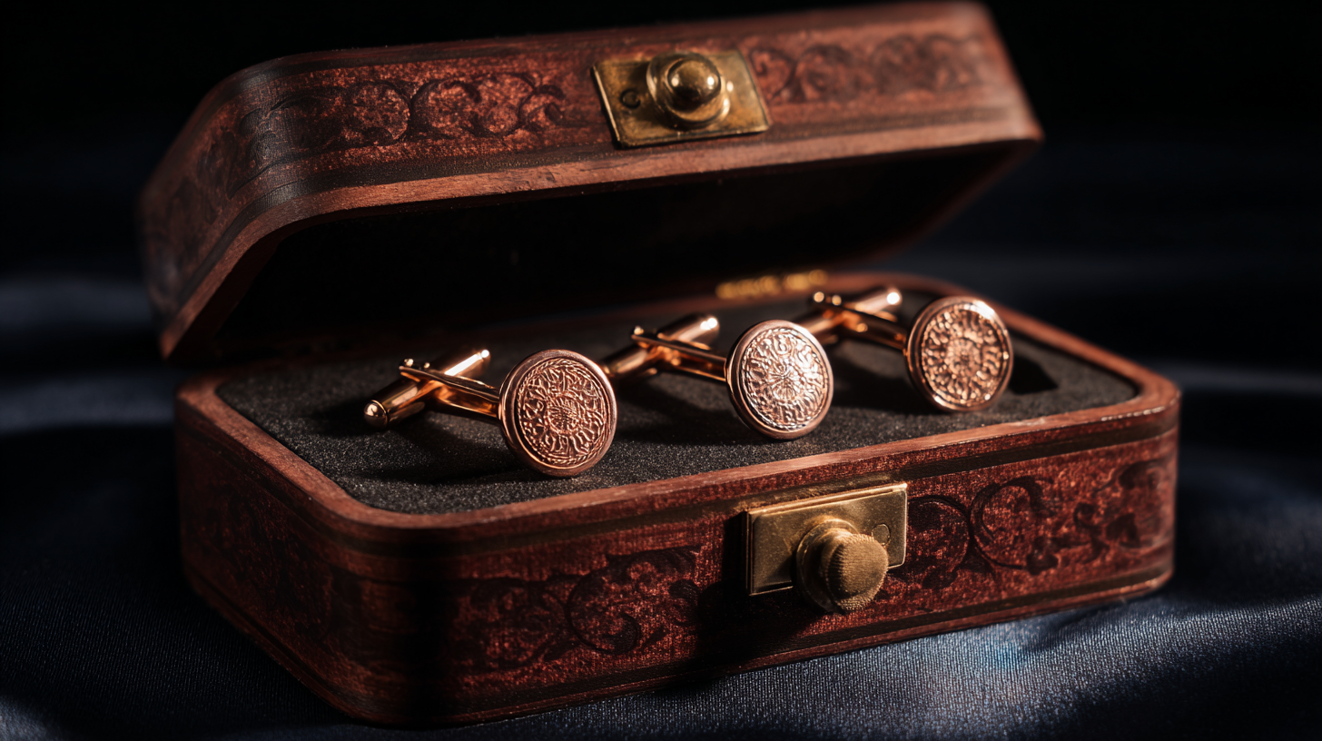 Experience Excellence with Our Premium Cufflink Sets Crafted for Global Elegance