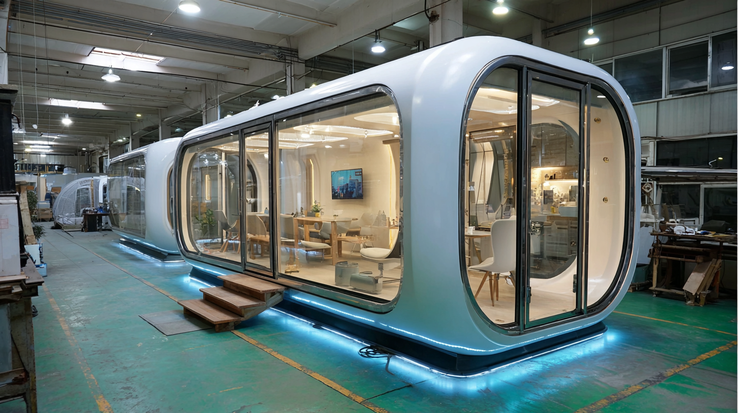 Innovative Modular Capsule Homes Crafted in China Your Premier Global Partner
