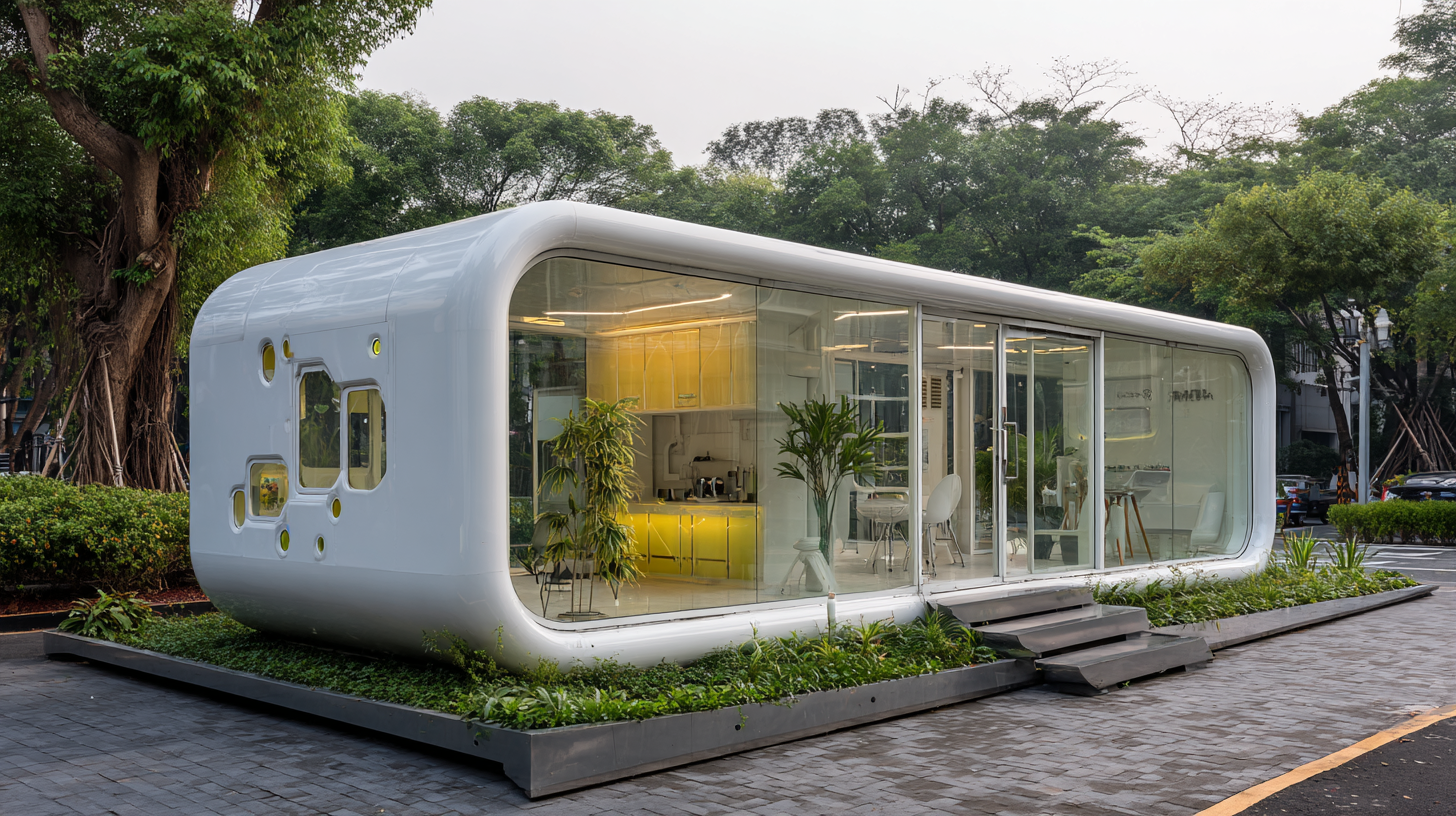 Innovative Modular Capsule Homes Crafted in China Your Premier Global Partner