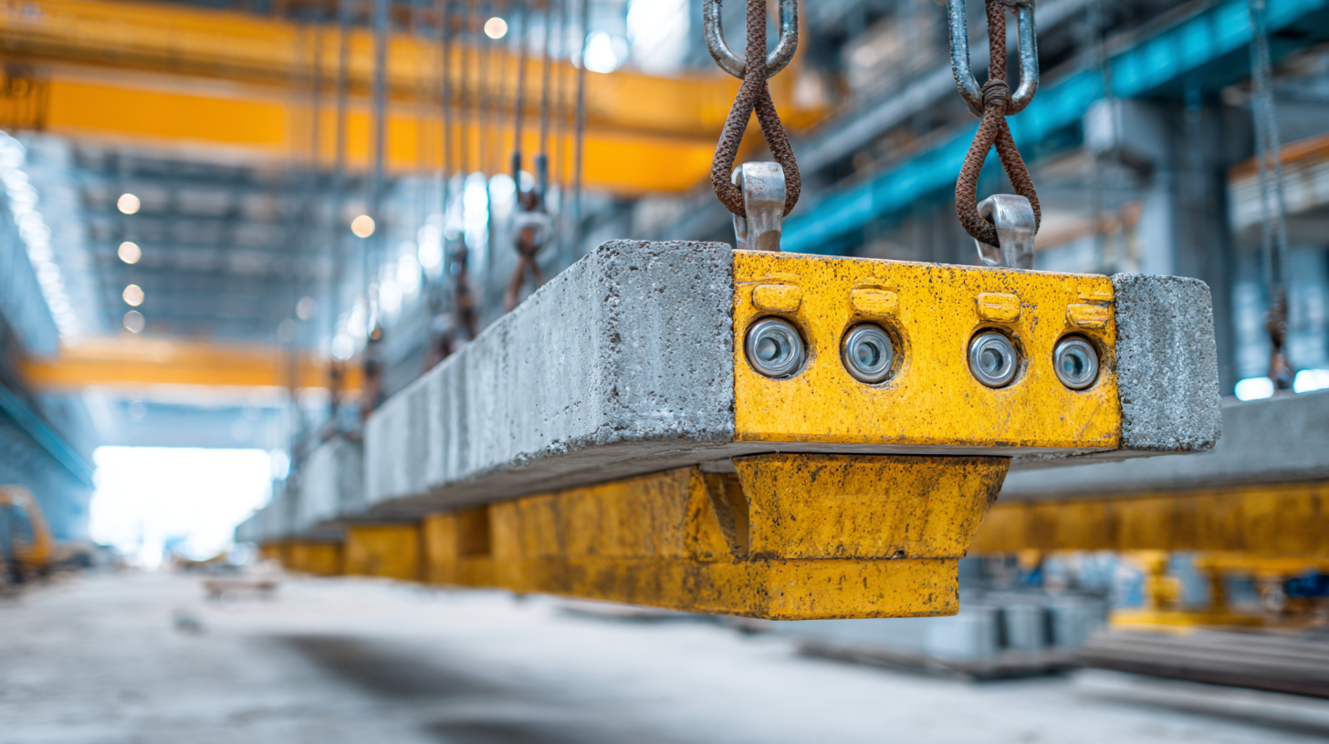 Innovative Applications of the Best Precast Concrete Lifting Eyes in Modern Construction Projects