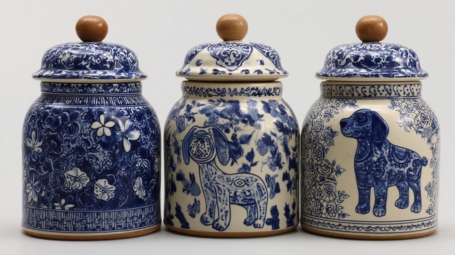 Crafted to Perfection Chinese Manufacturing of Best Ceramic Dog Treat Jars for Global Buyers