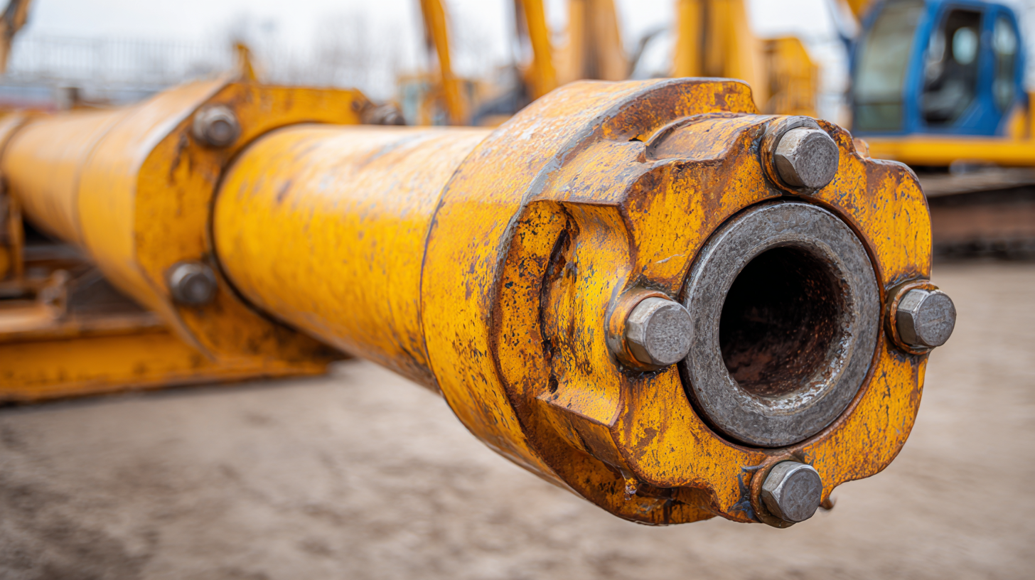 Ultimate Guide to Choosing the Right Hydraulic Cylinder for Excavators with Key Specs and Tips