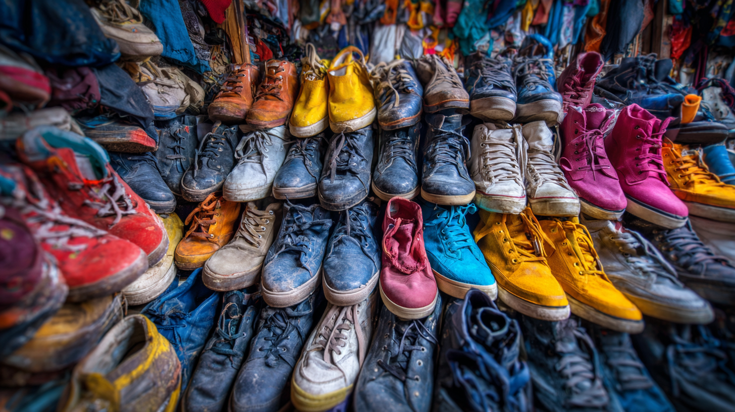 Global Pride in Chinese Manufacturing of the Finest Used Clothing Shoes for Worldwide Export
