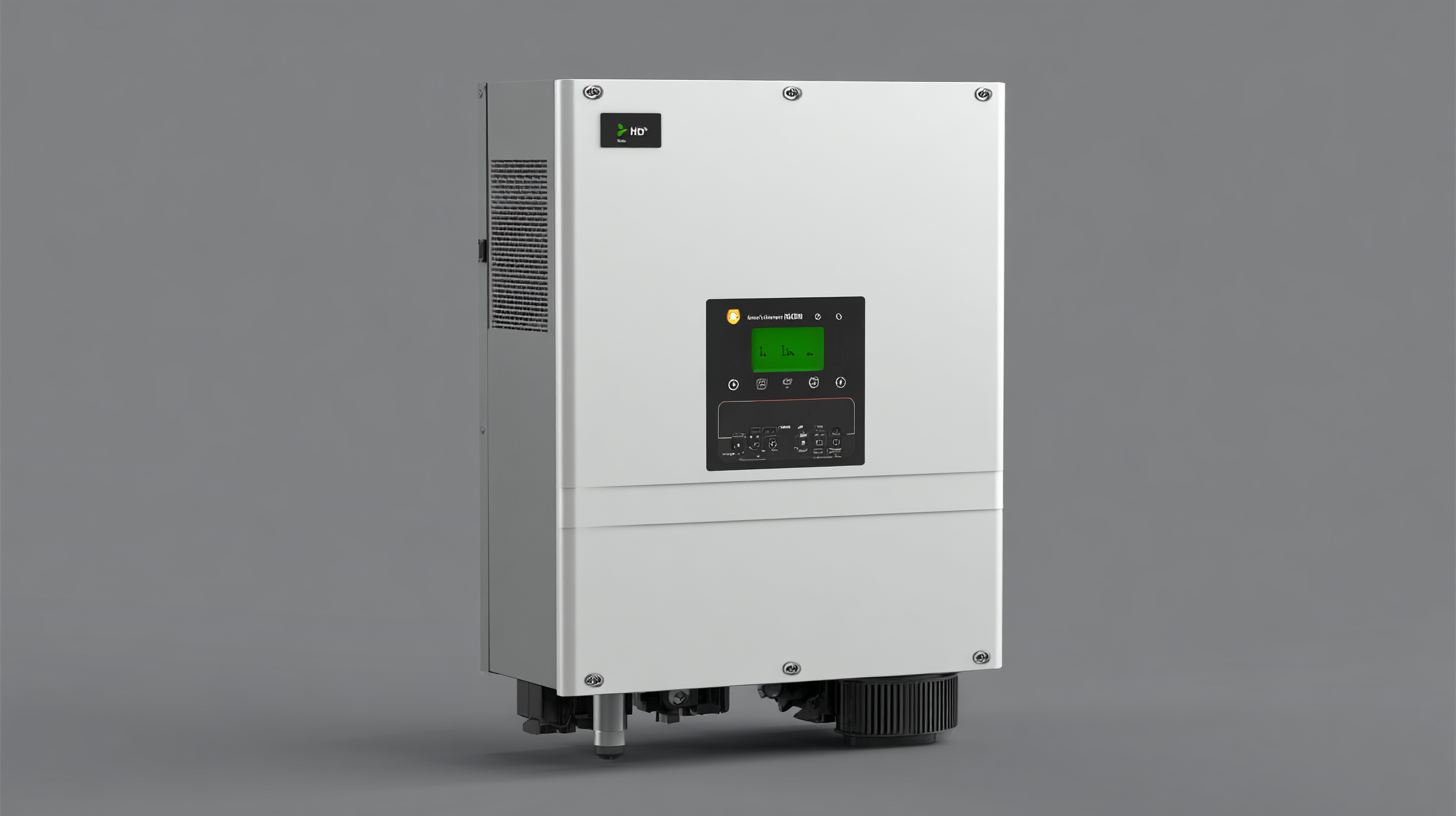 Maximizing Efficiency with the Best Hybrid Inverter Lcd Display Technology