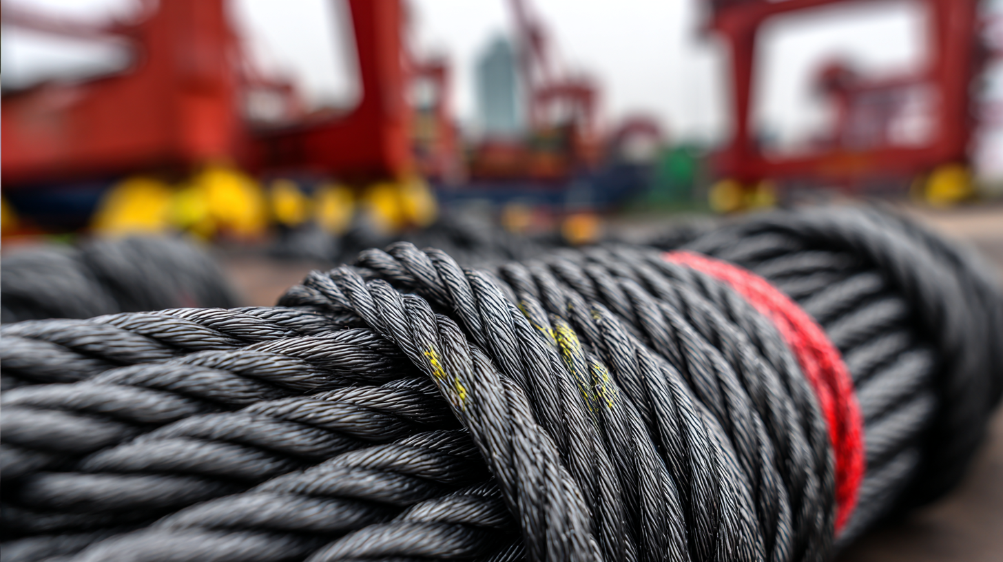 Understanding the Challenges Faced in Sourcing Best High Tensile Crane Rope for Global Procurement