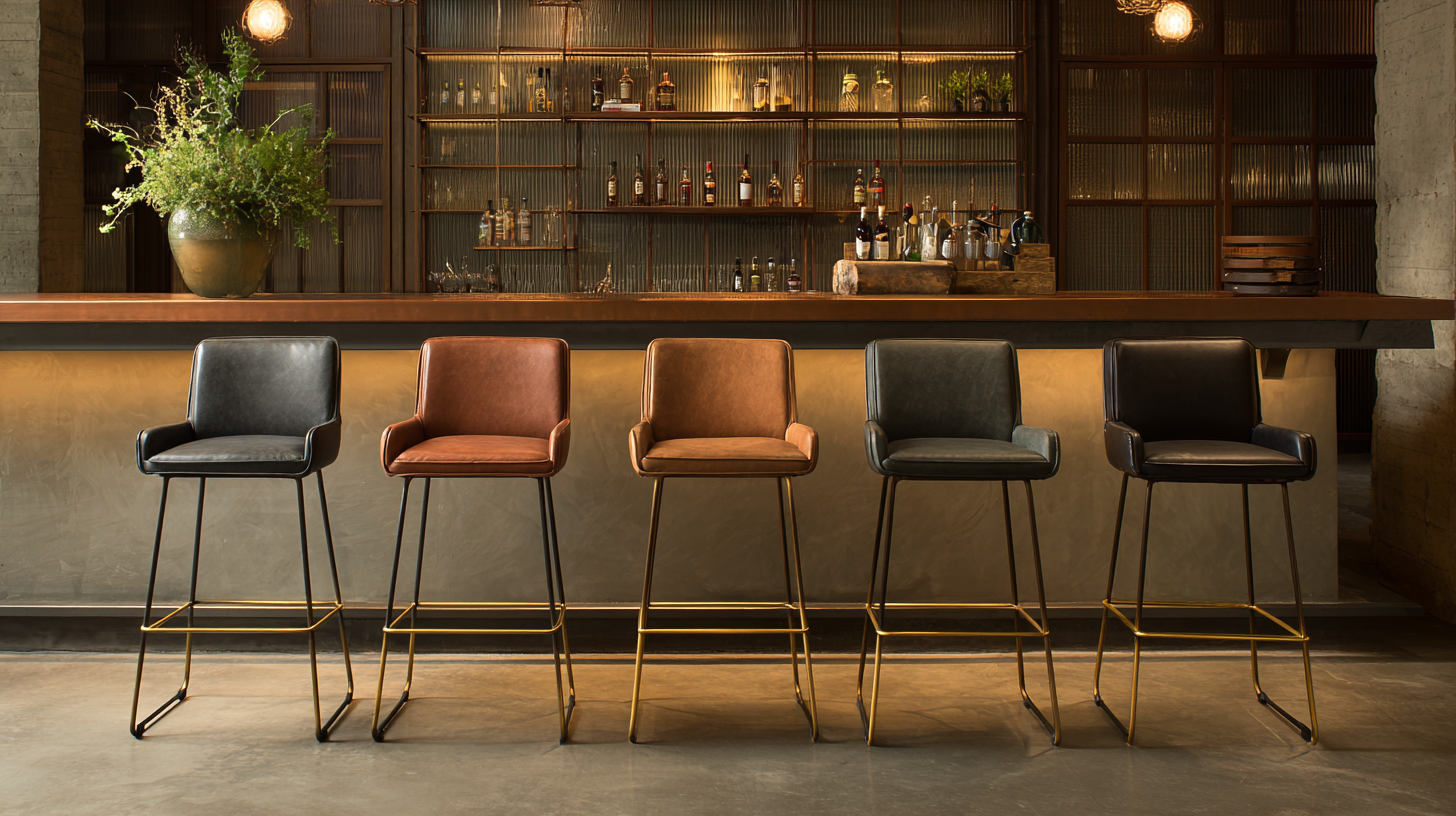 Unveiling China’s Finest Manufacturing for Premium Counter Height Bar Stools