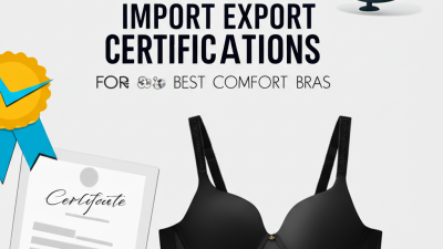 Navigating Import Export Certifications for Best Comfort Bras A Complete How to Guide