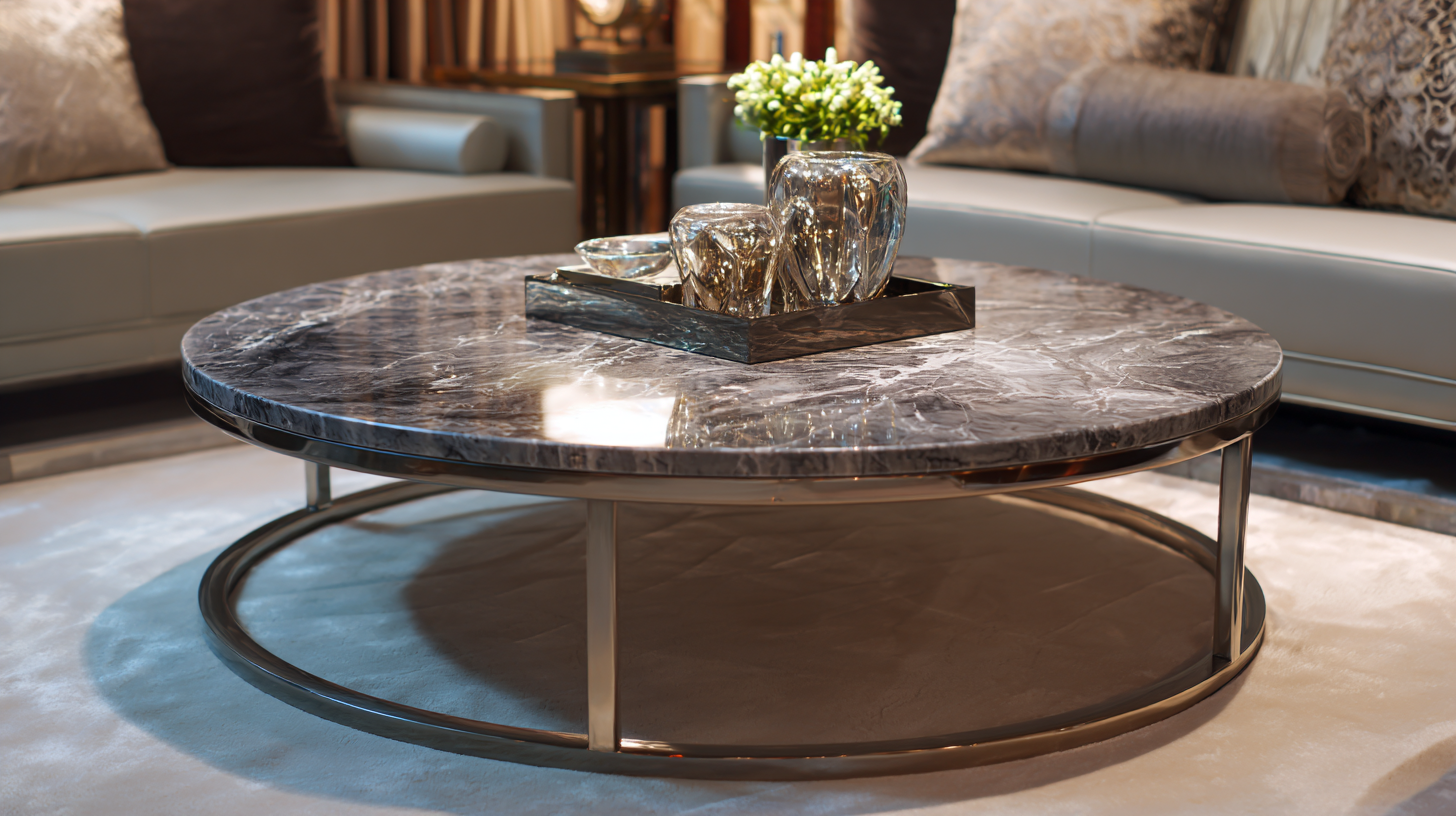 Exploring the Top 5 Best Marble Round Coffee Tables: A Comprehensive Comparison for Global Buyers