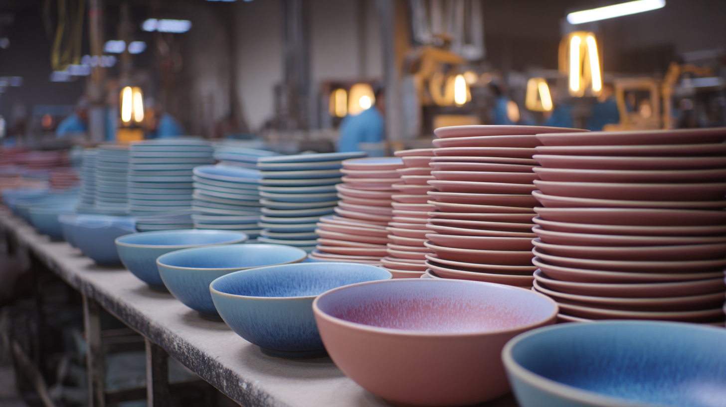 World Class Manufacturing in China Leading the Way for the Best Sustainable Crockery Exports