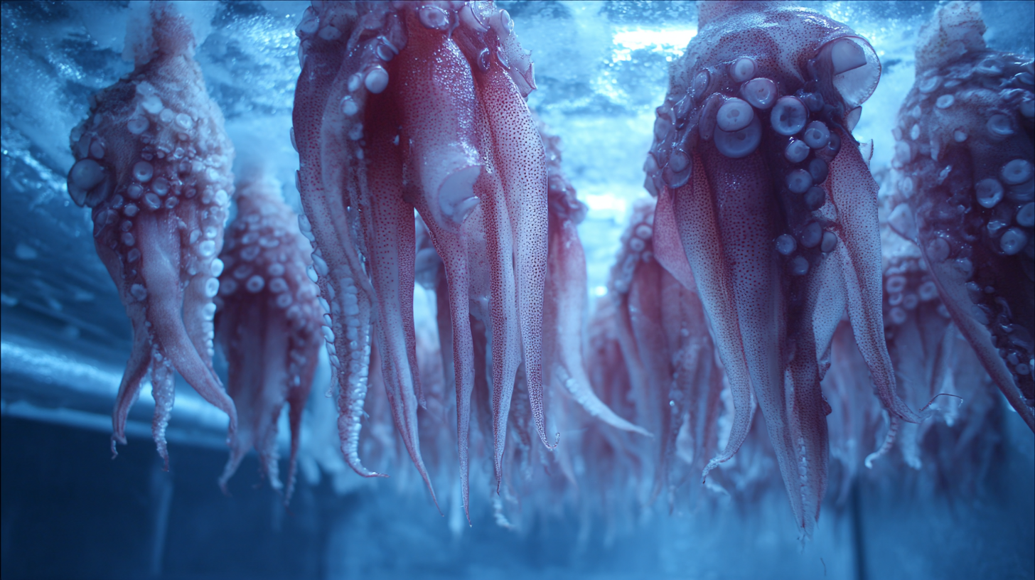 Global Leader in Exporting Best Frozen Squid Tentacles from Premier Manufacturing Facility