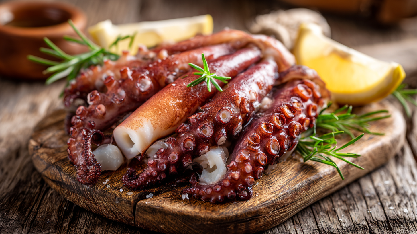 Solutions for Serving Best Frozen Squid Tentacles to Maximize Flavor and Quality