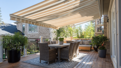 How to Choose the Perfect Awning for Your Patio to Enhance Outdoor Living