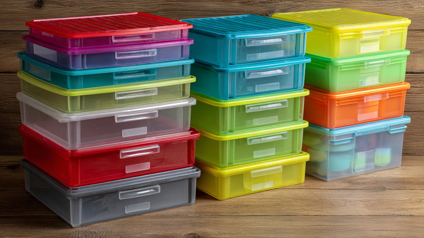 Innovative Uses of Plastic Storage Boxes in Modern Organization Solutions