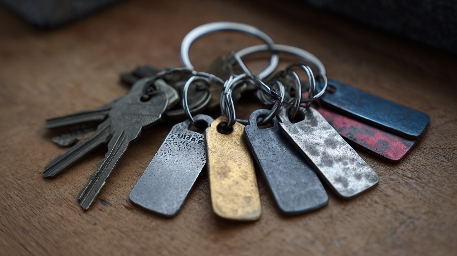 Addressing the Challenges of Sourcing Quality Jet Tags Keychain for Global Buyers