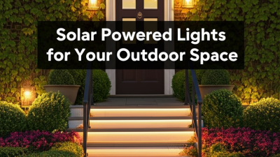 How to Choose the Best Solar Powered Lights for Your Outdoor Space