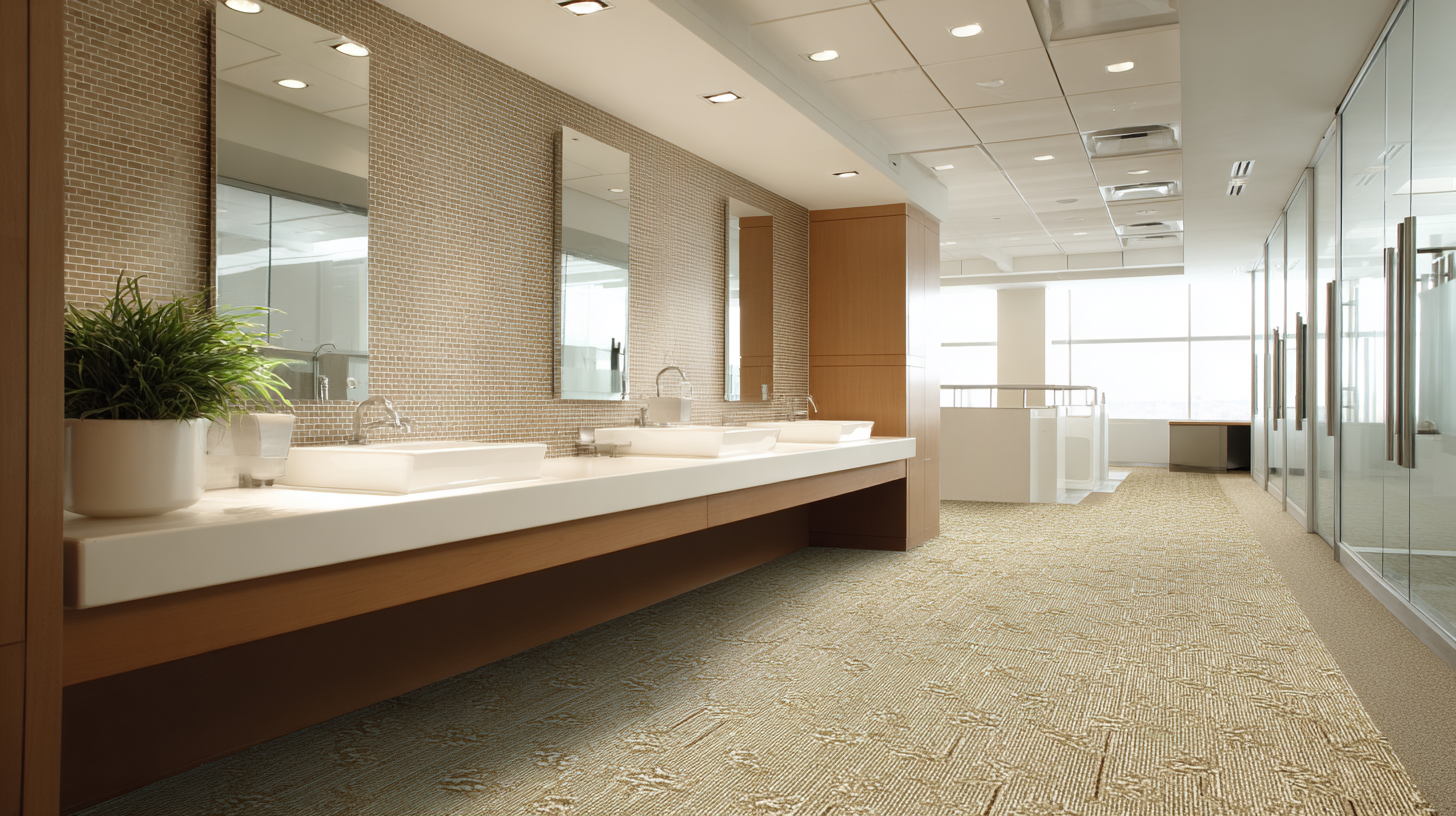 Innovative Carpet For Washroom Solutions Enhancing Safety and Style in Commercial Spaces