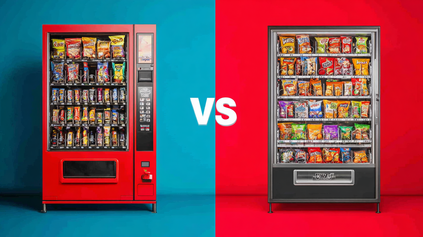 Ultimate Showdown: Combo Vending Machines vs. Traditional Snack Dispensers