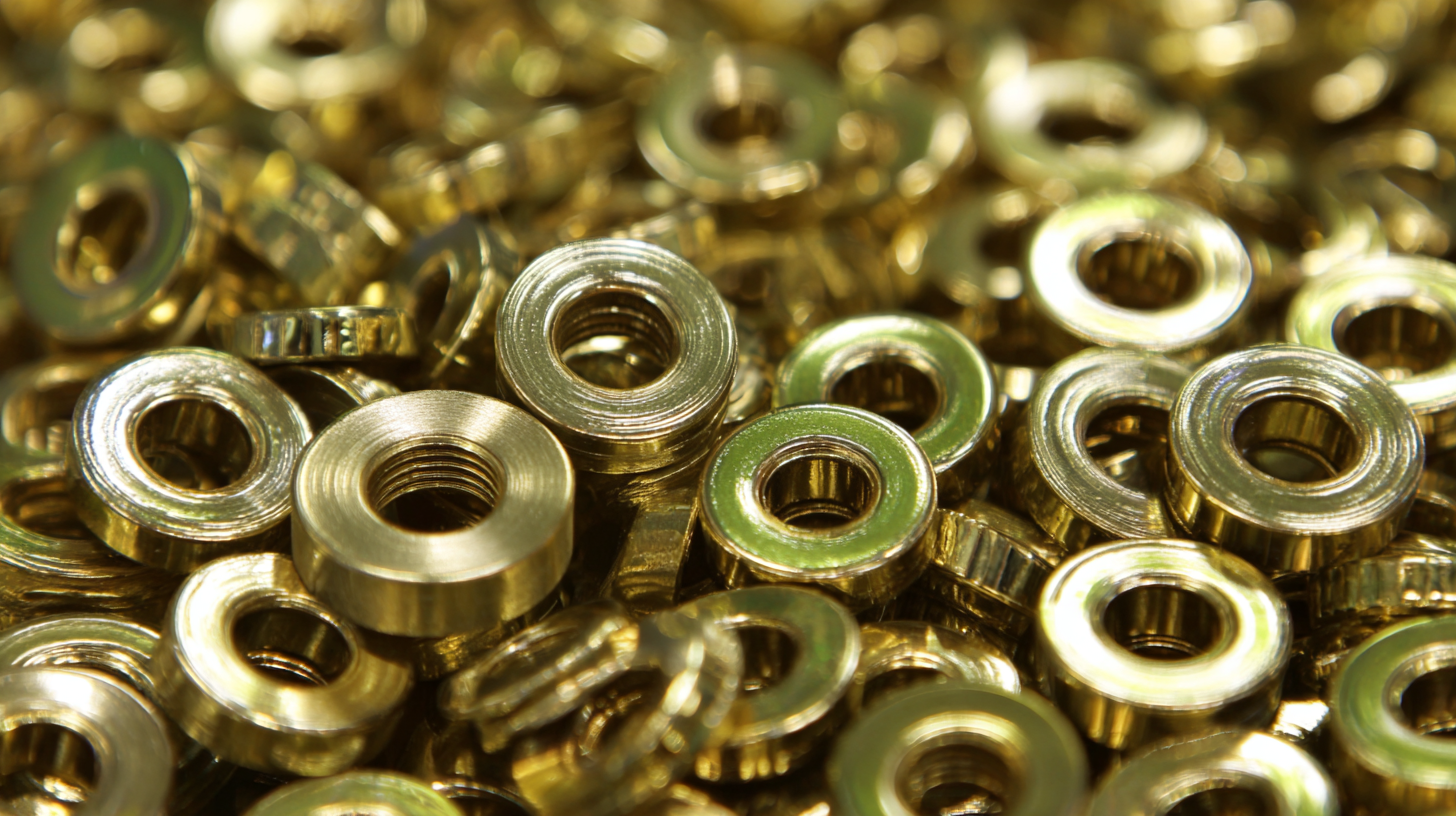 7 Reasons Why Brass Washers are Essential for Your Manufacturing Process