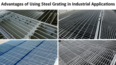 Advantages of Using Steel Grating in Industrial Applications