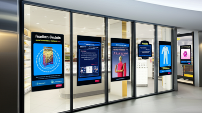 Innovative Applications of Flexible Transparent Display Modules in Modern Retail