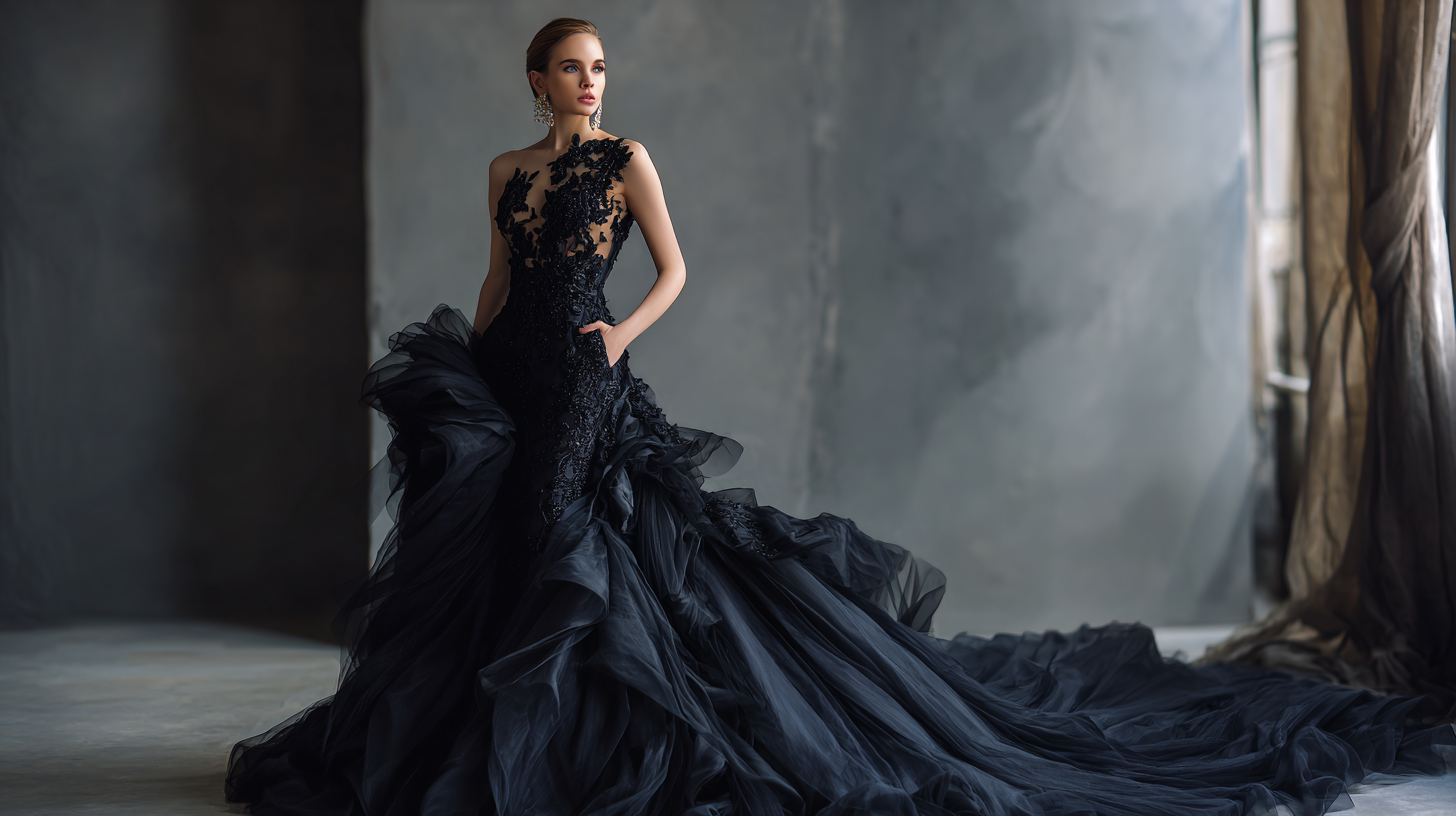 7 Tips for Choosing the Perfect Black Wedding Gown That Dazzles