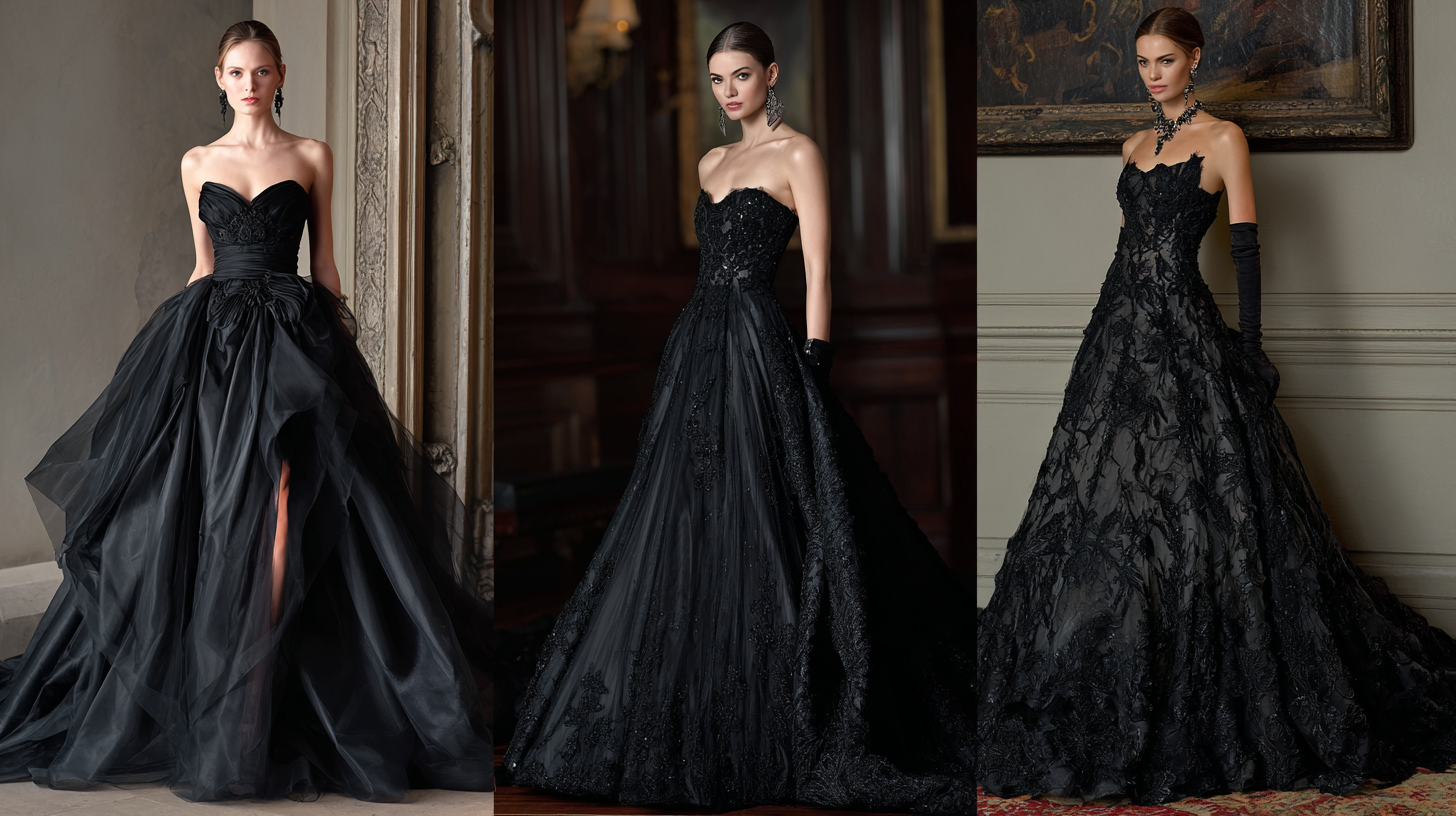 7 Tips for Choosing the Perfect Black Wedding Gown That Dazzles