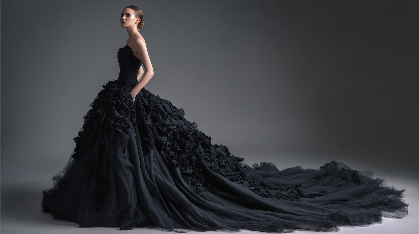 7 Tips for Choosing the Perfect Black Wedding Gown That Dazzles