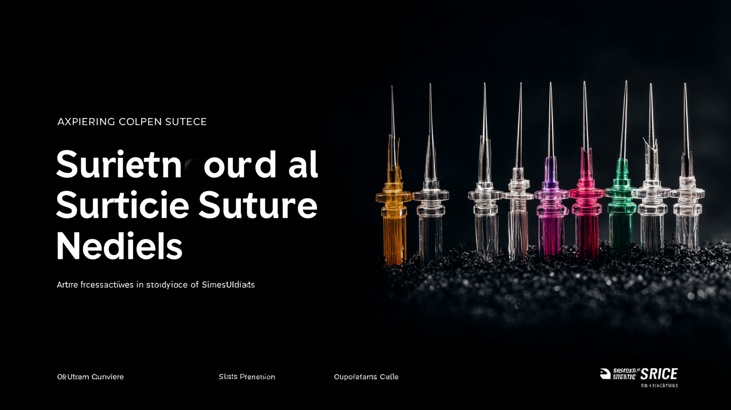 “Exploring Different Types of Surgical Suture Needles: A Comprehensive Guide”