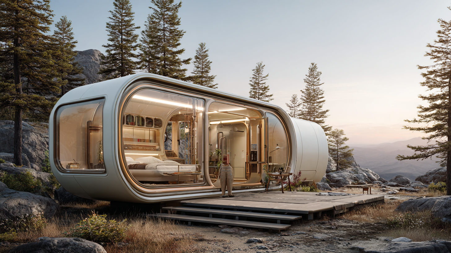 Exploring Alternative Living Solutions with Smart Capsule House Design