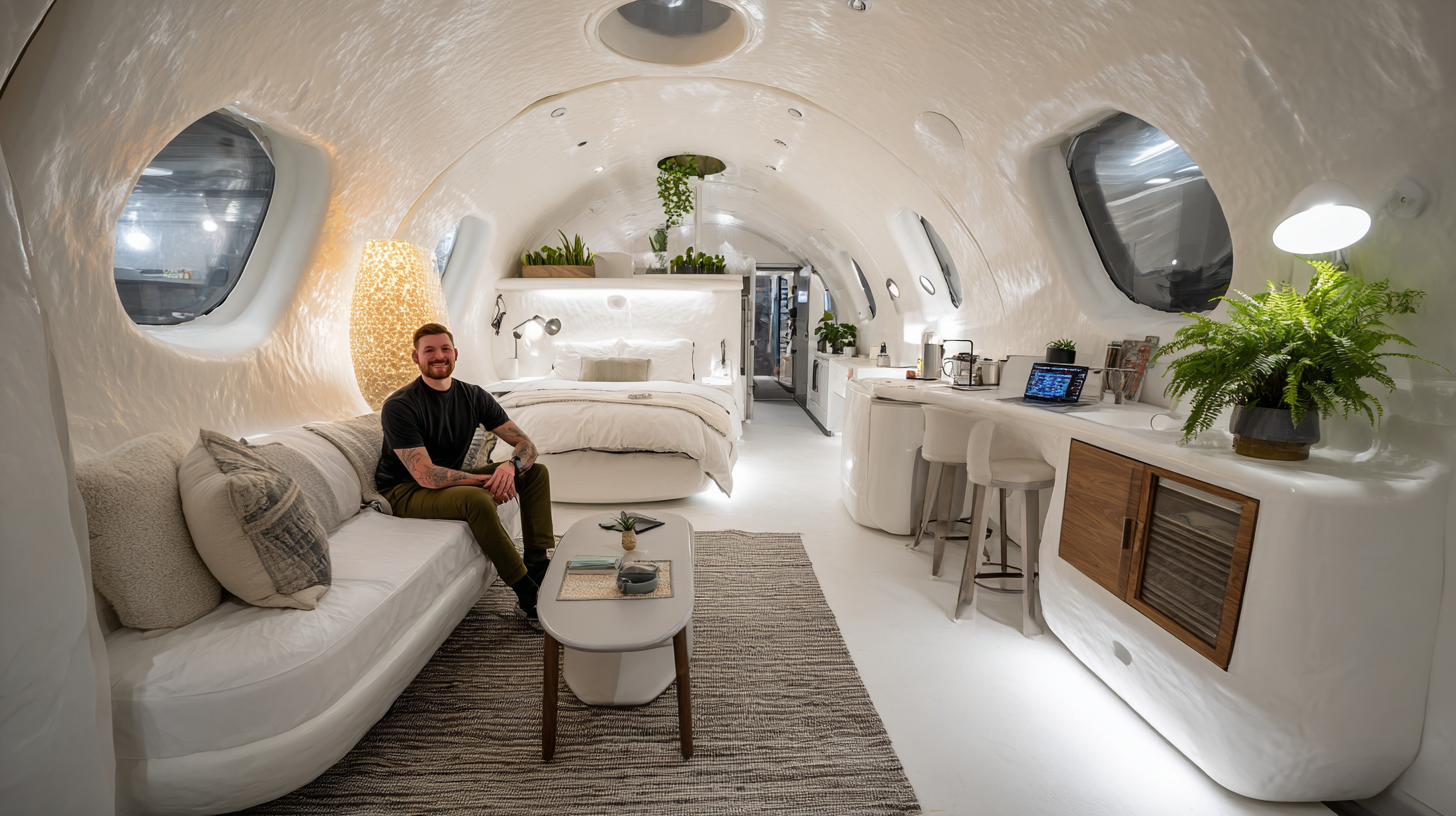 Exploring Alternative Living Solutions with Smart Capsule House Design