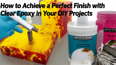How to Achieve a Perfect Finish with Clear Epoxy in Your DIY Projects