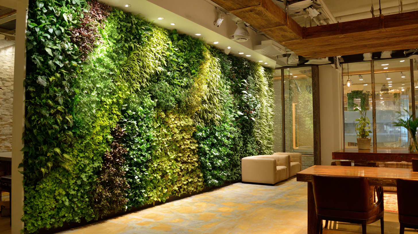 Top Strategies for Enhancing Interior Spaces with Artificial Plants Wall
