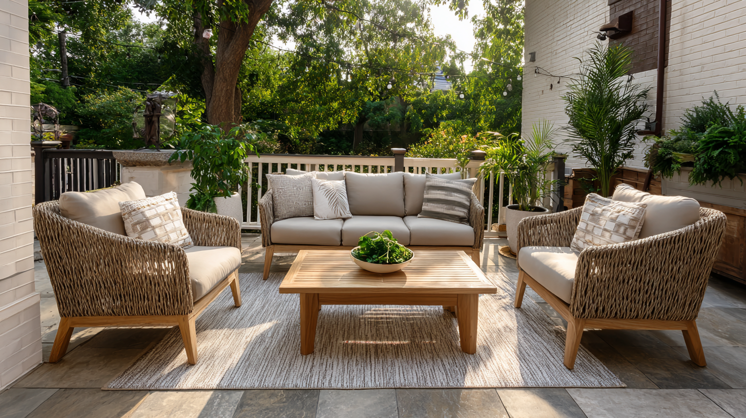 How to Choose the Perfect Outdoor Furnishings for Your Unique Space