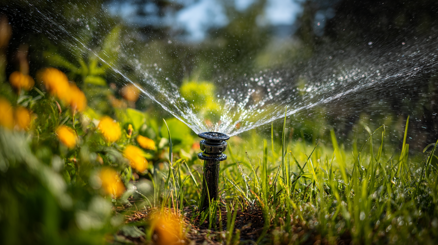 Innovative Solutions for Optimal Garden Irrigation with Rotating Sprinklers