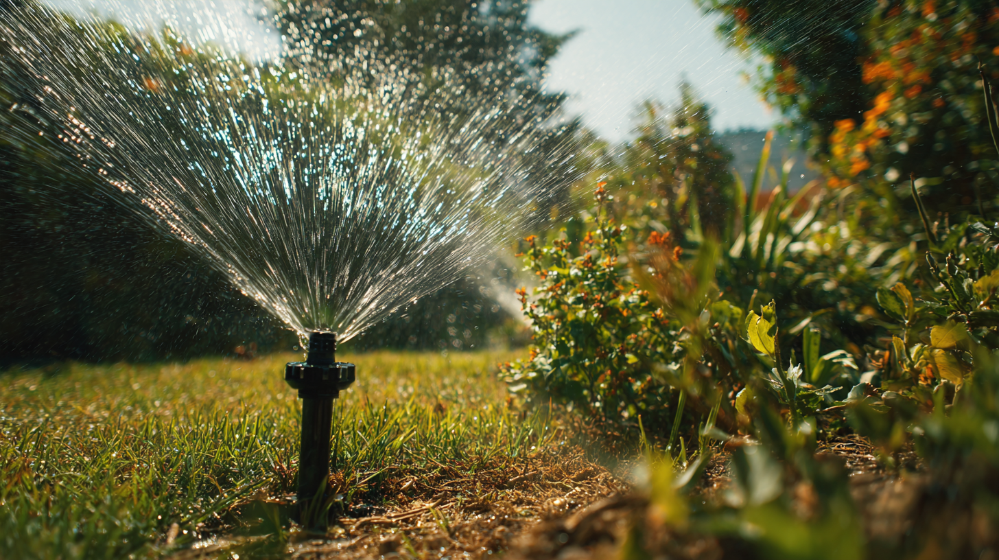 Innovative Solutions for Optimal Garden Irrigation with Rotating Sprinklers