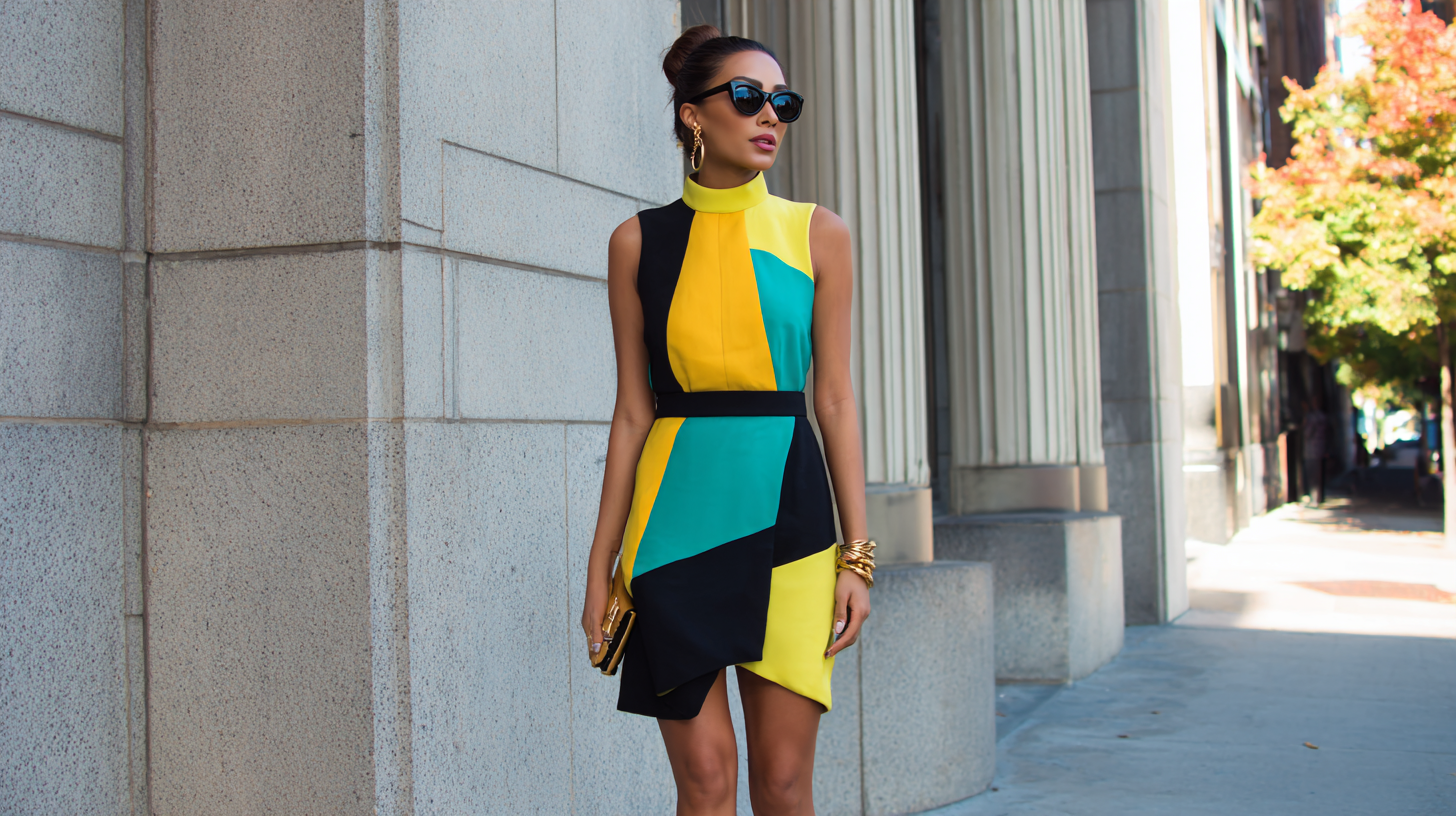 Unlocking Confidence: The Benefits of Wearing Color Block Mod Dresses for Every Occasion