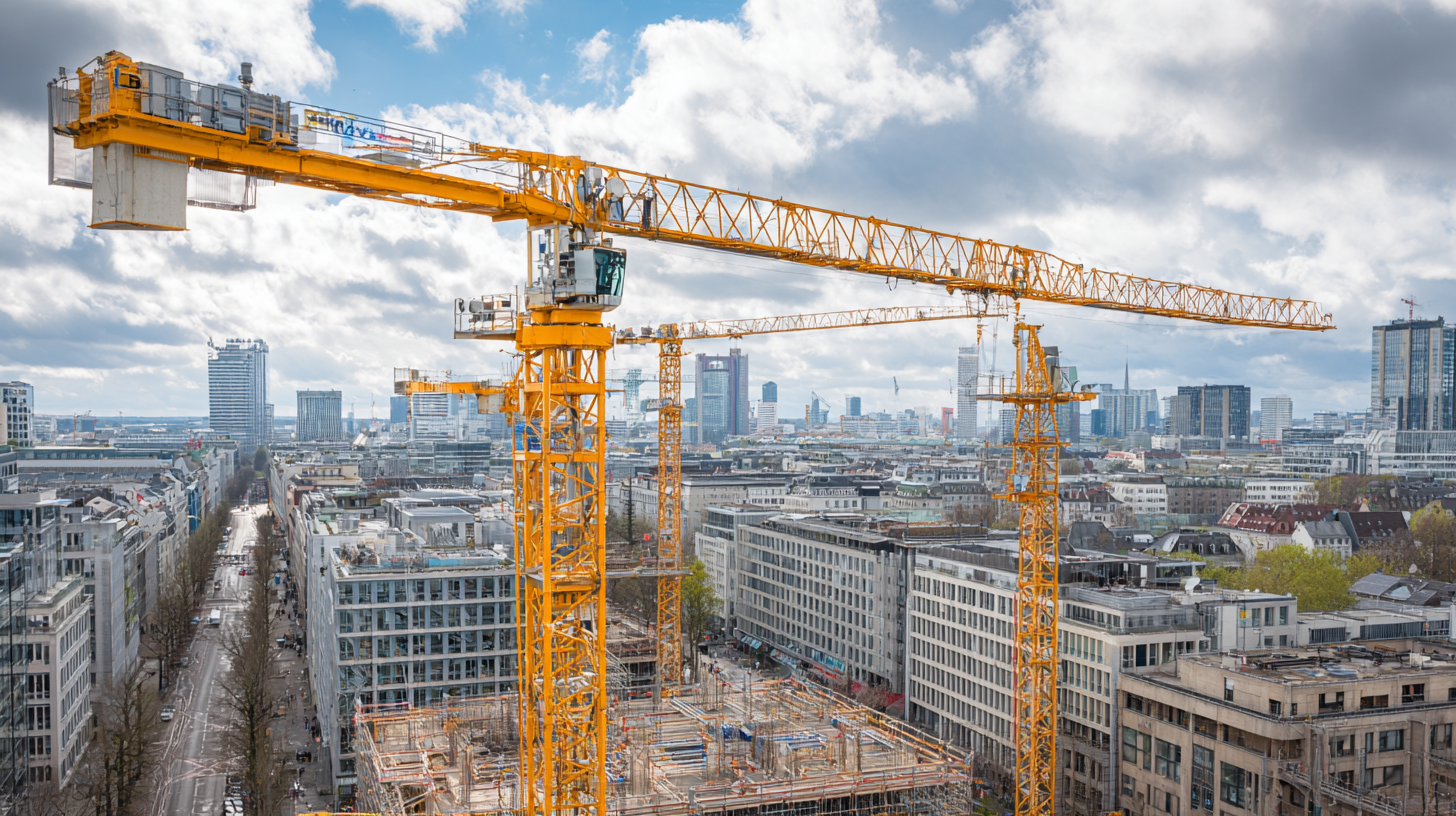 The Future of Construction with Used Liebherr Tower Cranes Transforming the Industry