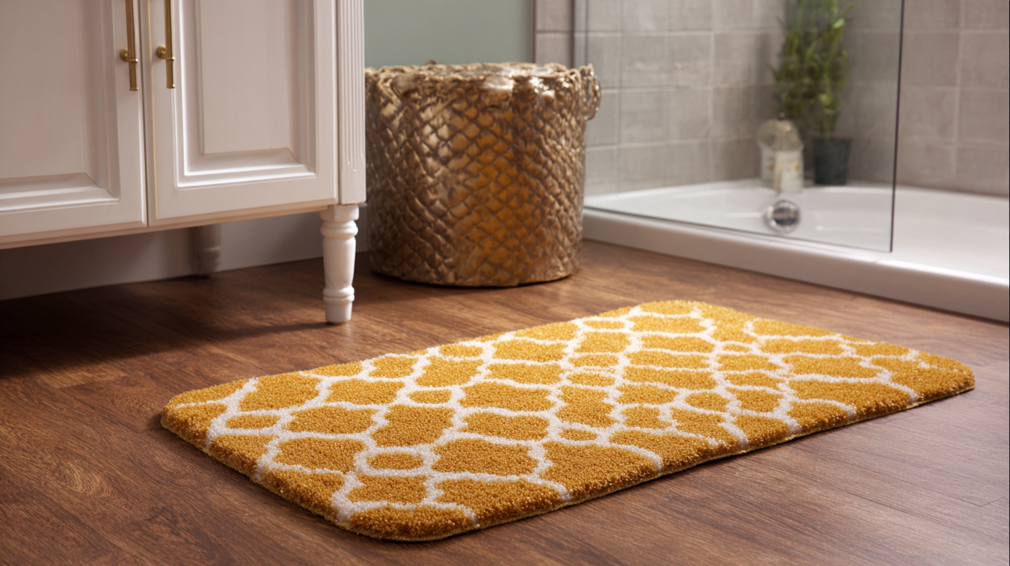 Innovative Solutions for Enhancing Comfort and Safety with Washroom Rugs
