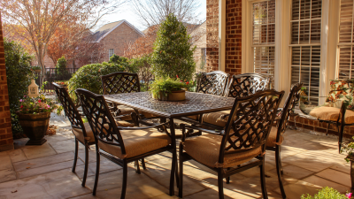 7 Surprising Benefits of Having a Patio Table and Chairs in Your Outdoor Space