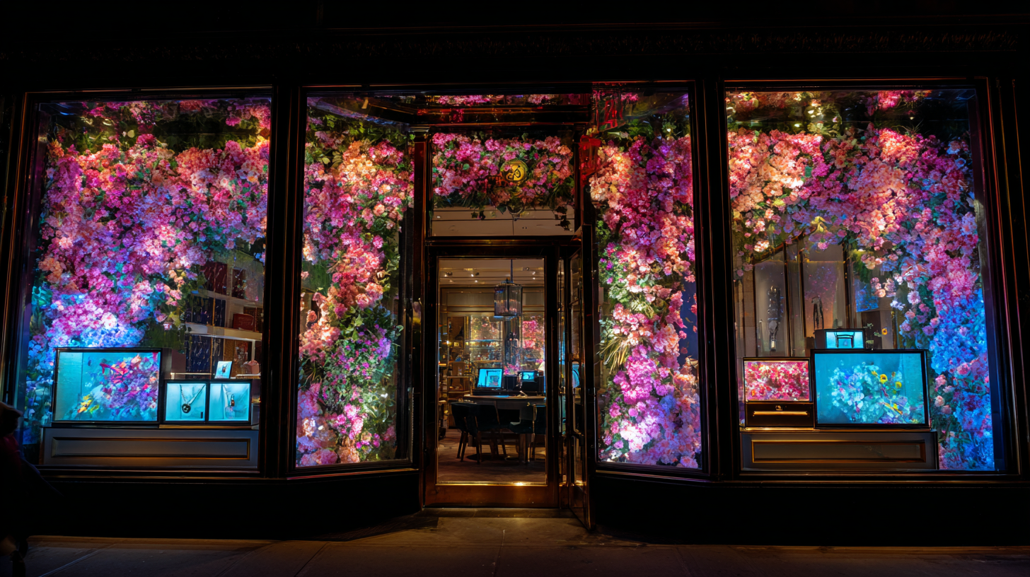 Innovative Examples of Shop Window Lighting Transforming Retail Spaces