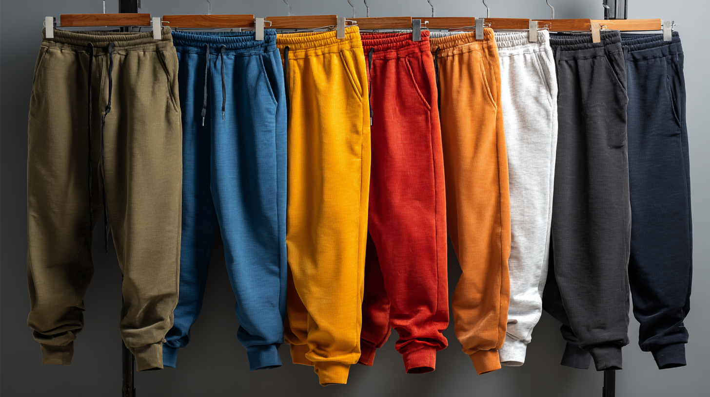 7 Secrets to Designing Stylish Mens Velour Joggers Custom for Your Brand