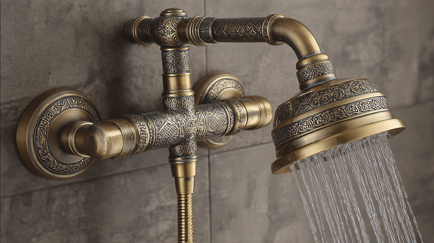 What Defines the Quality of Antique Brass Shower Sets for Discerning Buyers