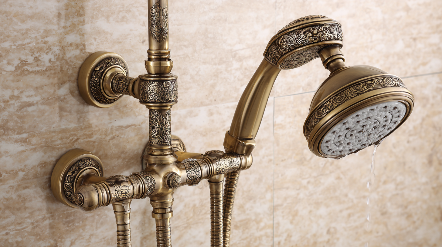 What Defines the Quality of Antique Brass Shower Sets for Discerning Buyers