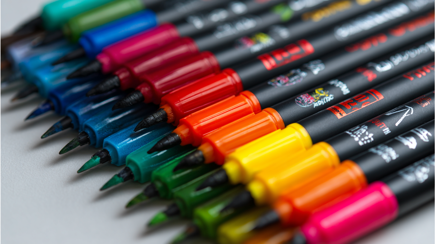 12 Essential Tips to Choose the Best Brush Markers for Coloring Projects